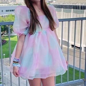 Eras tour fluffy fairy dress